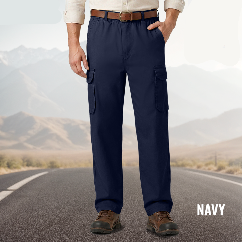 ActiveRover - Flex Waist Pants – Navy / 28