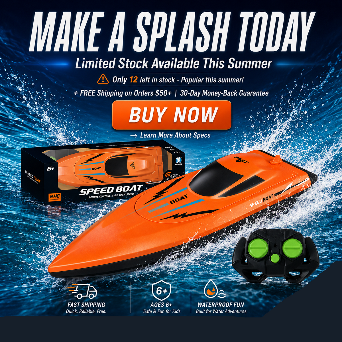 RapidWave – Water Racing RC Boat – image 10