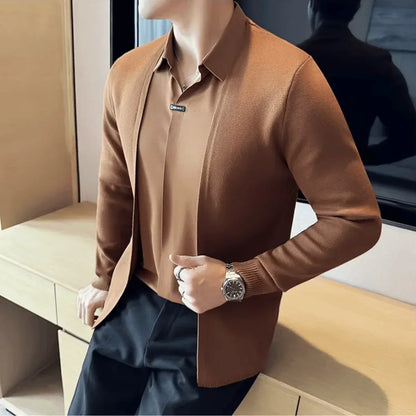 Layer™ – 2-in-1 Shirt with Cardigan Effect – image 6