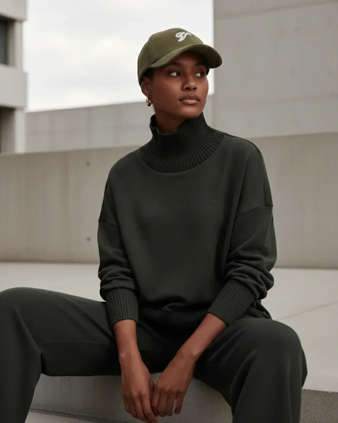 Elyse™ – Turtleneck Knit Set – image 2