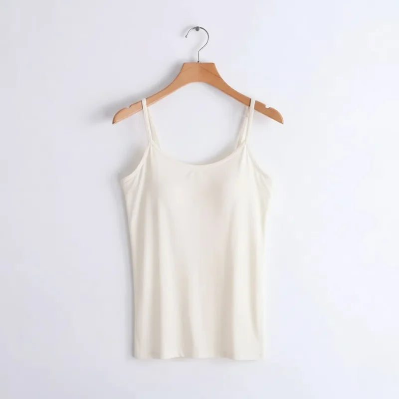 2-in-1 Bra Top - Lissora™ – Ivory / S
