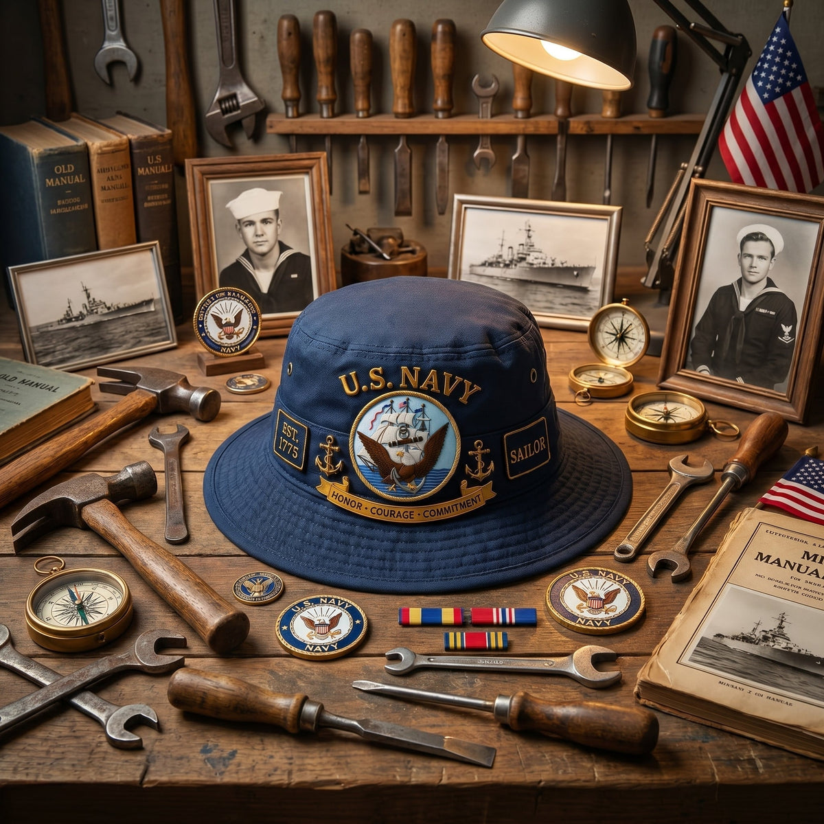 AnchorPride – Sailor Forever Boonie Hat – image 7