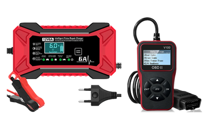 PowerRevive – Smart Car Battery Jump Starter – Jump Starter + Vehicle Diagnostic Tool (Free Delivery)
