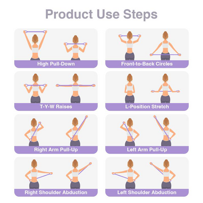 FlexCurve – Figure 8 Silicone Resistance Bands for Women – image 11
