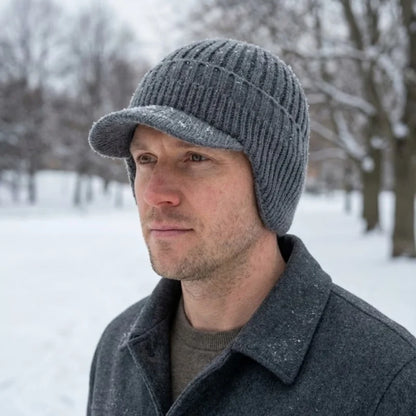 FjordWarm™ • Thermal winter beanie with ear protection – image 3