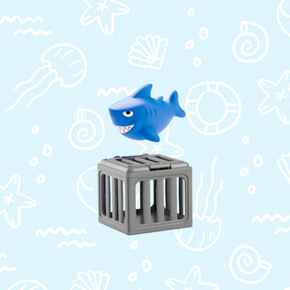 AquaPlay – Children’s Pool Diving Toys Set – Shark + Cage