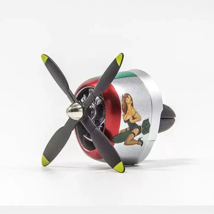 AeroFresh – Warhawk Plane Car Air Freshener – p-47 Goddess 1