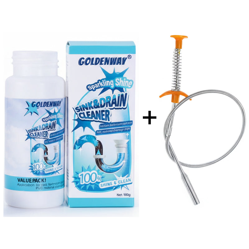 DrainGuard – Pipe Dredge Deodorant – Drain Cleaner + 85cm Pipe Grabber / Buy 1