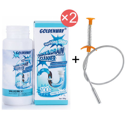 DrainGuard – Pipe Dredge Deodorant – Drain Cleaner + 85cm Pipe Grabber / Buy 2
