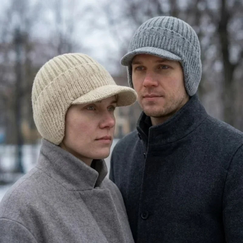 FjordWarm™ • Thermal winter beanie with ear protection