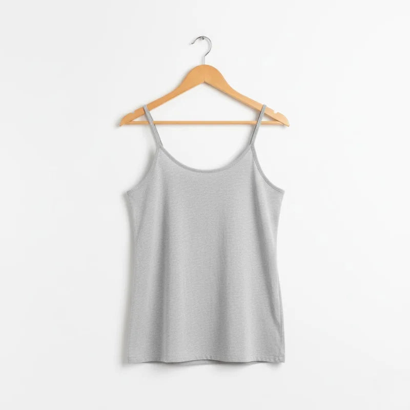 2-in-1 Bra Top - Lissora™ – Light Gray / S