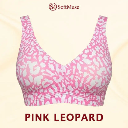 LuxeLift – Super Firming Wirefree Bra – Pink Leopard / 30