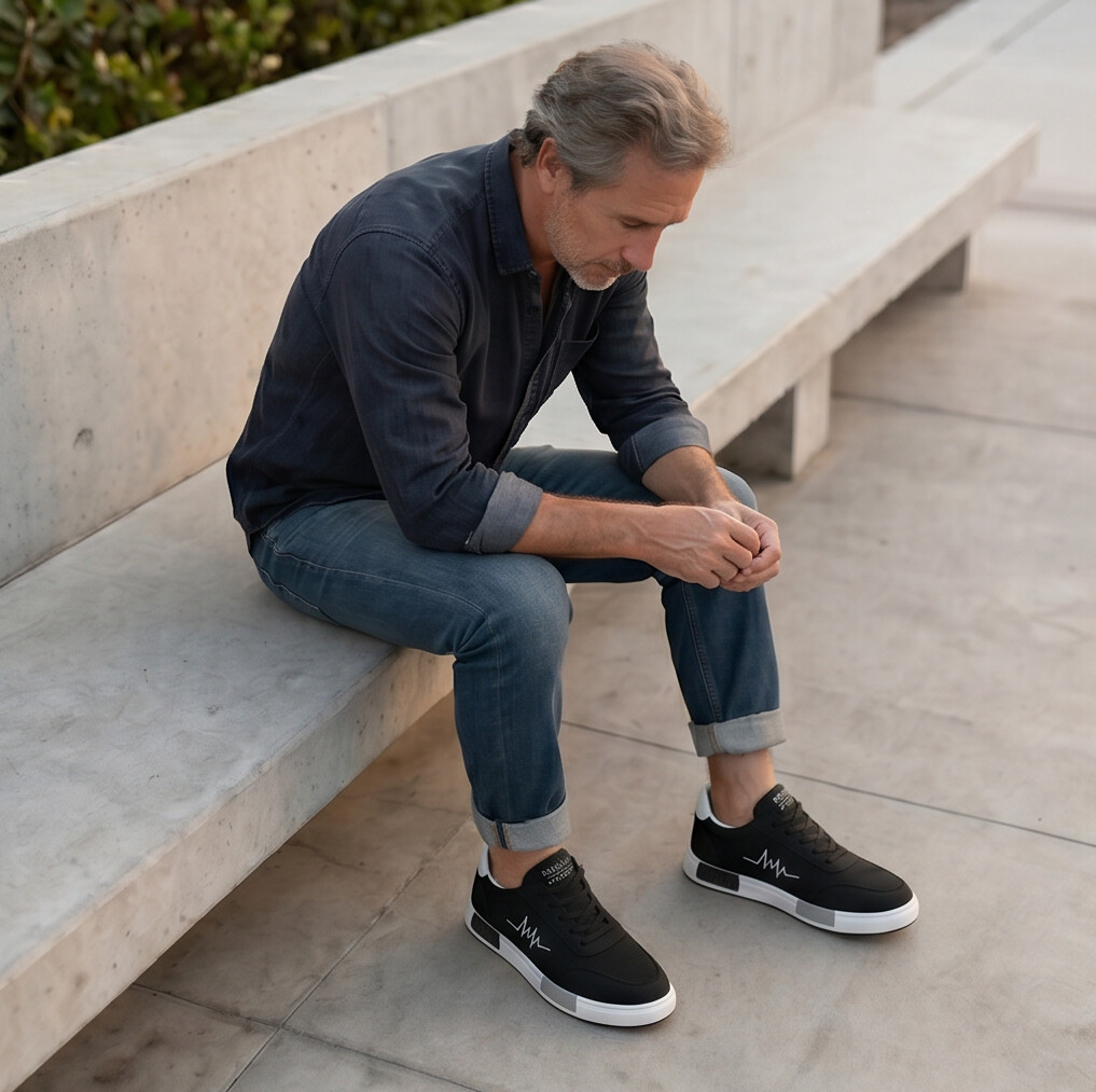 Pulseway — Canvas Sneaker with Heartbeat Detail – image 9