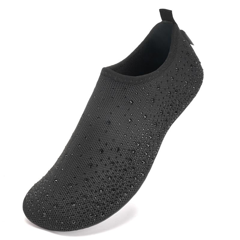 AquaGlide - Women’s Barefoot Adventure Shoes – Black / 3-4