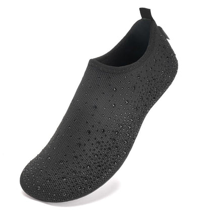 AquaGlide - Women’s Barefoot Adventure Shoes – Black / 3-4