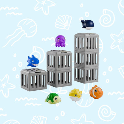 AquaPlay – Children’s Pool Diving Toys Set – A set of 6 cages + 6 toys（Save $20）