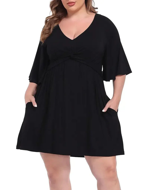 CurvaBelle – Plus Size Romper Dress – image 14