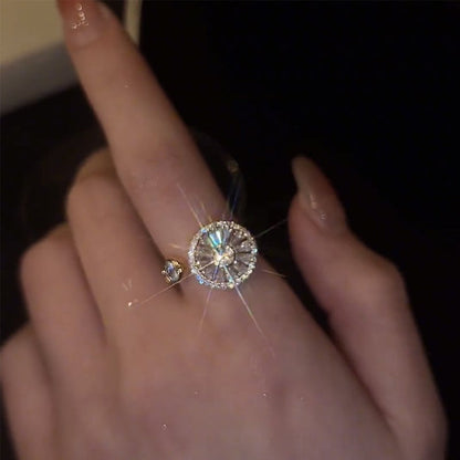 LumiRing – Delicate Round Zircon Luxury Ring – image 3