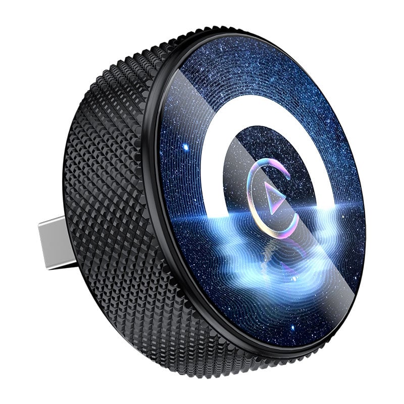 AutoConnect – Universal Wireless CarPlay Adapter – Black Star Blue