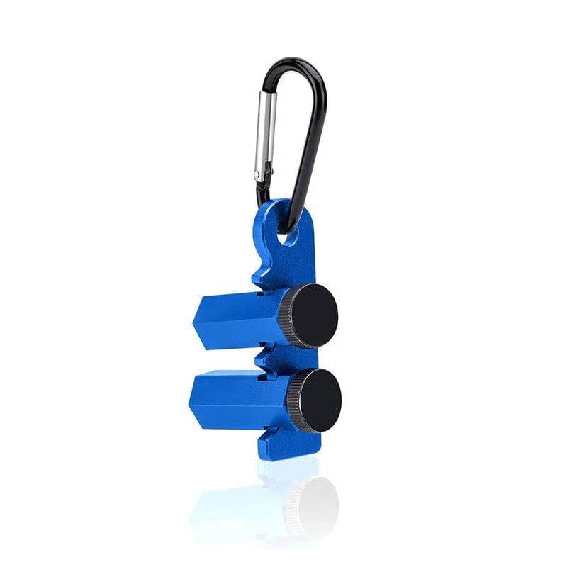 AngleMate – Quick-Lock Woodworking Corner Clamp – Blue