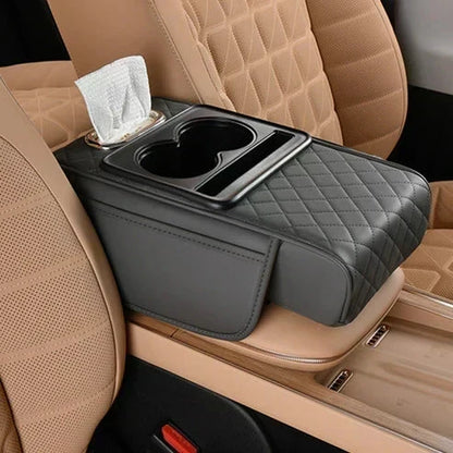 DriveCushion – Smart Armrest Pad – Gray / Embossed