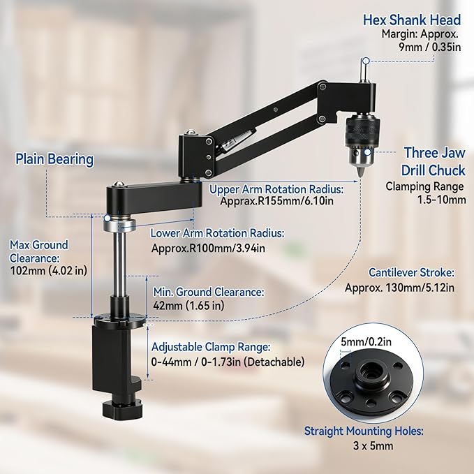 TapXpress – Light Duty Electric Drill Tapping Stand – image 8