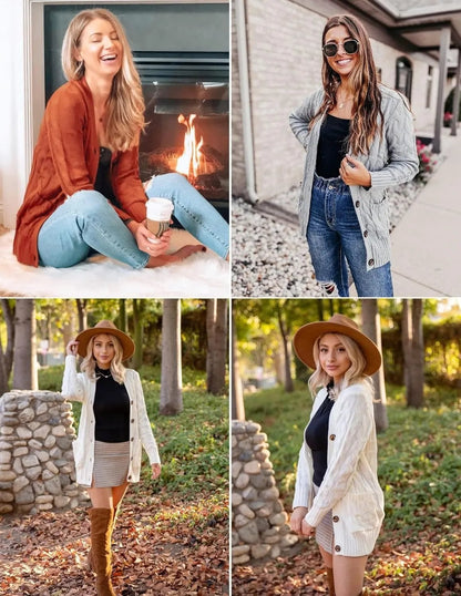 Velora – Chic Button Down Cardigan – image 16