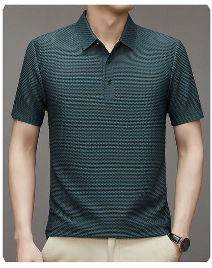 FlexGent – Modern Slim Business Shirt – Light green / M（height & weight 160-170cm 100-125LB）