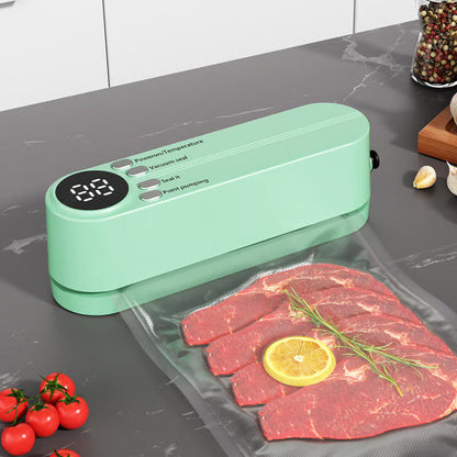 SealMate – Mini Wireless Vacuum Sealer – Green