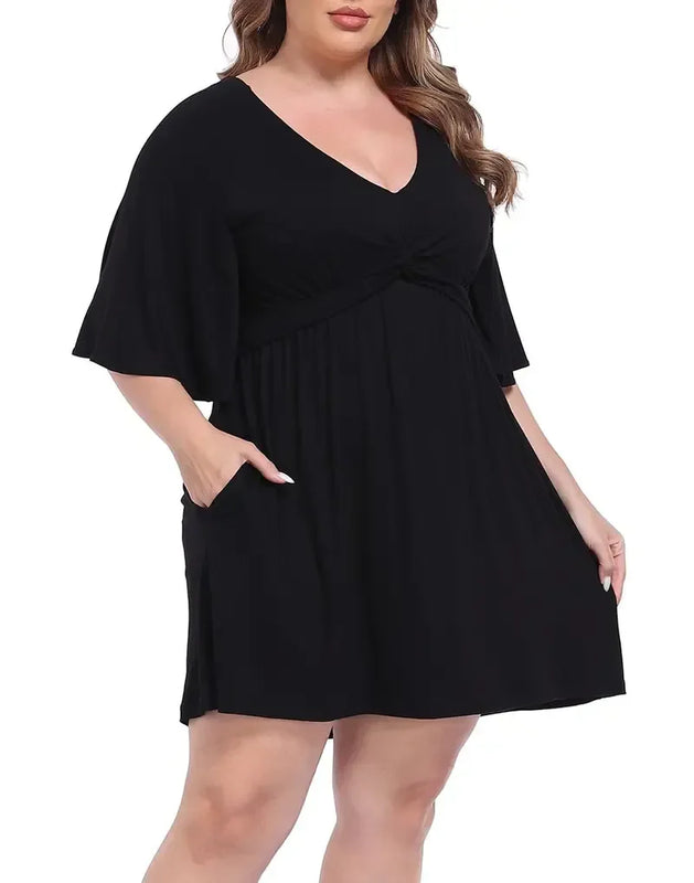 CurvaBelle – Plus Size Romper Dress – image 17