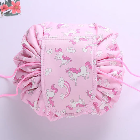 VistaShell – Instant Access Magic Cosmetics Pouch – Pink Unicorn