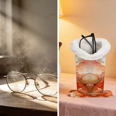 CloudSnap – Magnetic Plush Eyewear Holder – image 5