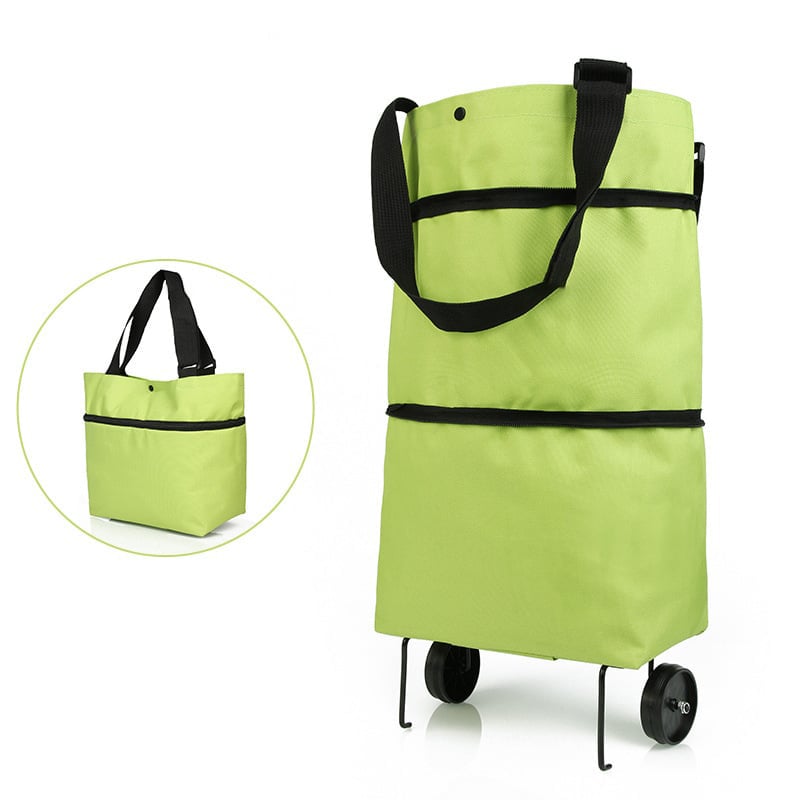 EcoFold – Shopping Bag Folding Green Bag – Green