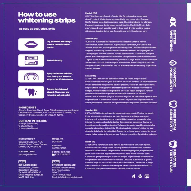 BrightViolet - Purple Teeth Whitening Strips – image 8