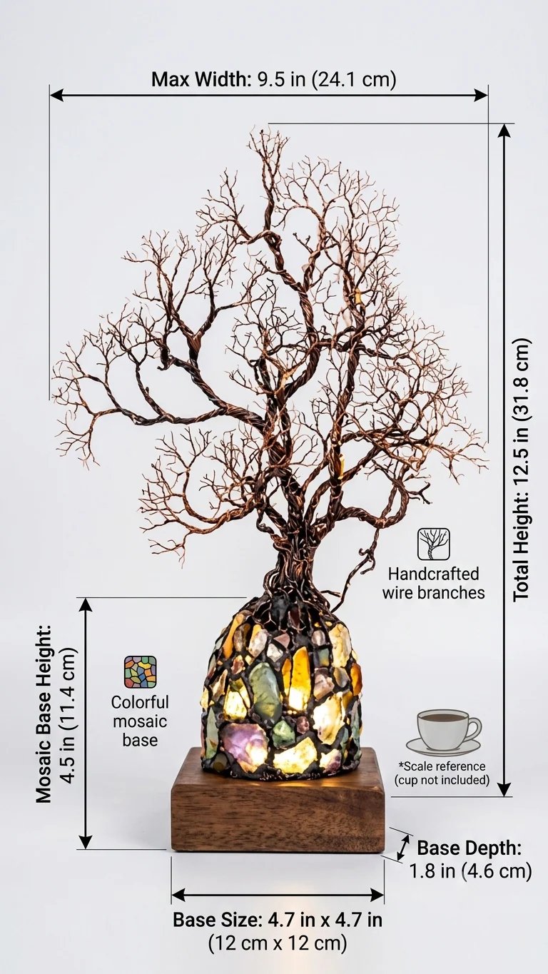LumiTree – Elegant Crystal Tree Lamp – image 4