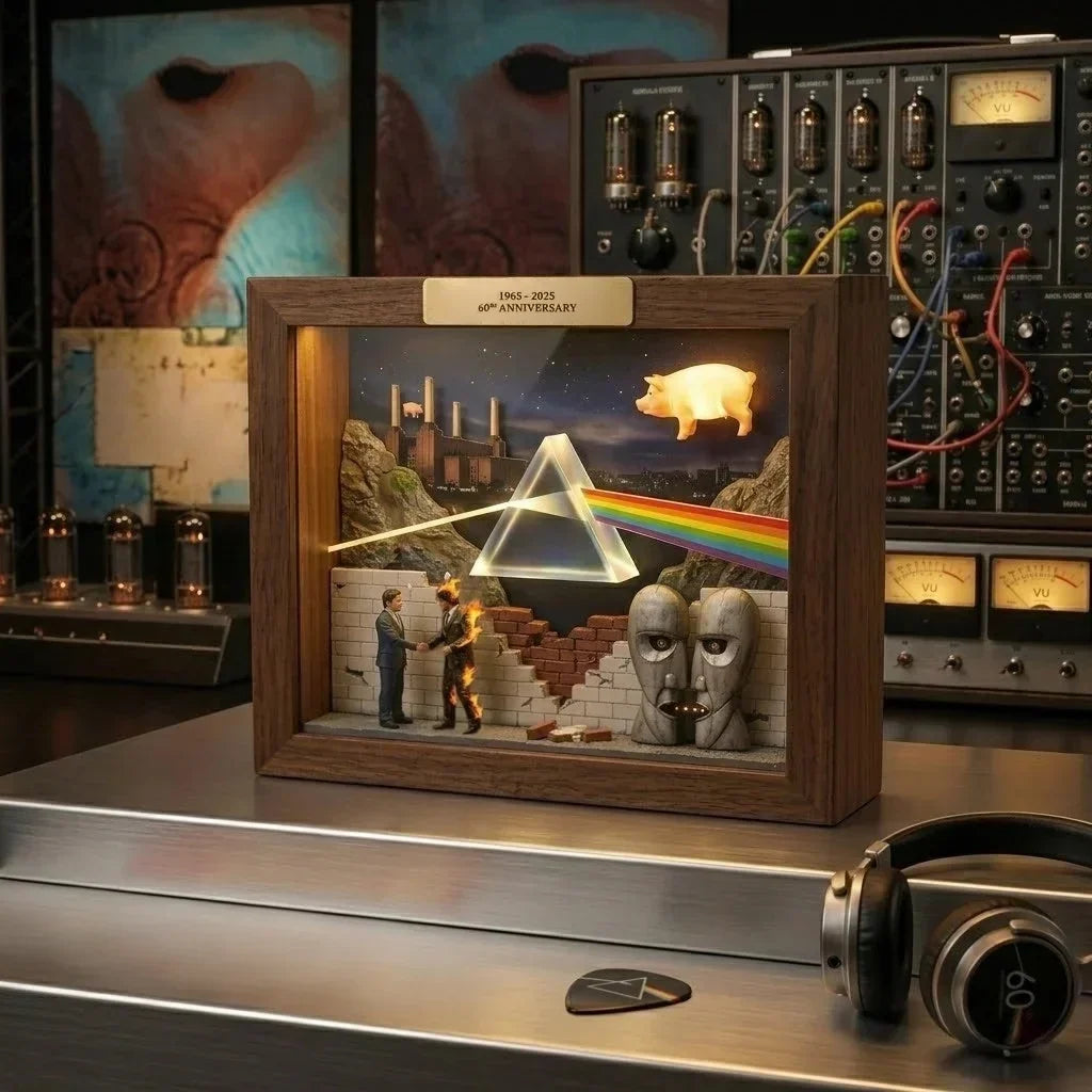 MemoraGlow – 60th Anniversary Diorama Lightbox Frame – image 6