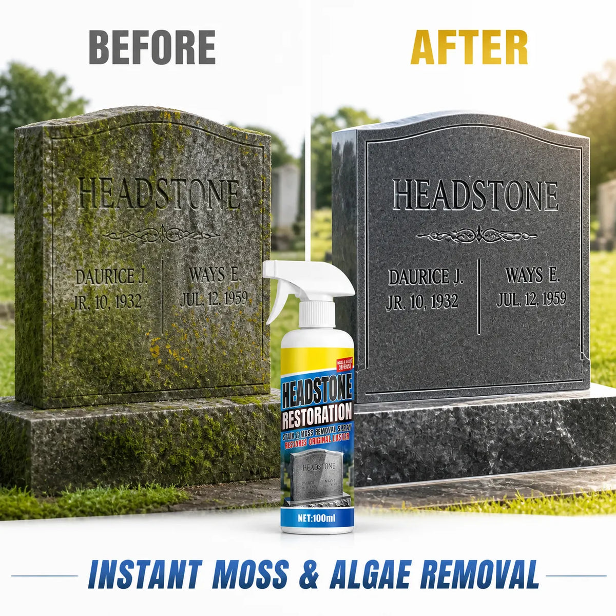 StoneRevive – Headstone Restoration Cleaning Spray – image 13