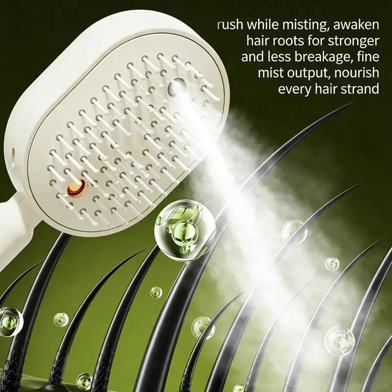 MistGlow – Hydrating Scalp Massage Hair Brush – image 9