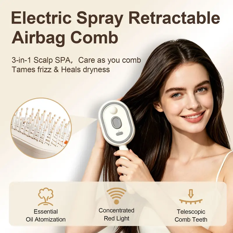 MistGlow – Hydrating Scalp Massage Hair Brush – image 8