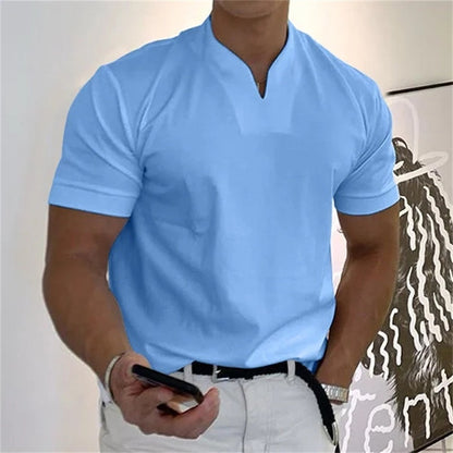 MetroFlex – Gentleman’s Short Sleeve Performance Tee – Blue / M
