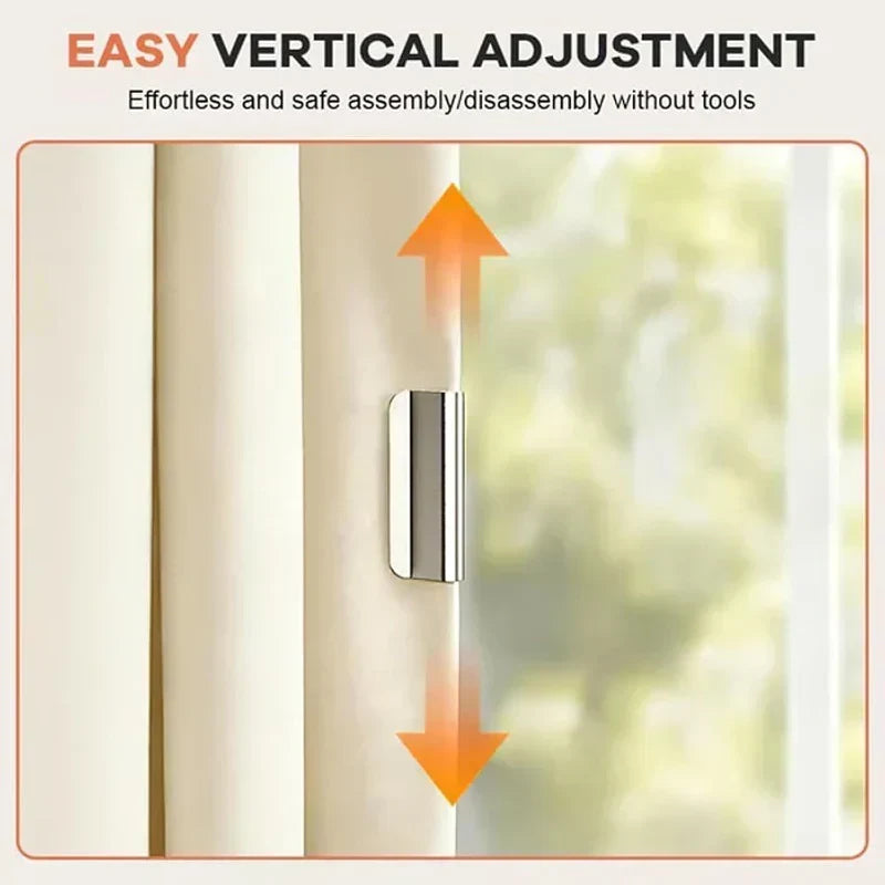 CurtainSnap – No-Drill Magnetic Curtain Holders – image 5