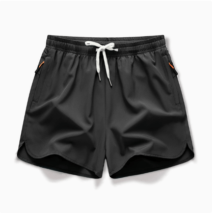 FlexCore - Men's Quick-Dry Running Shorts – Black / S
