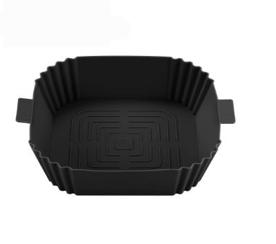 CleanCrisp – Reusable Cooking Tray Inserts – Black / Square