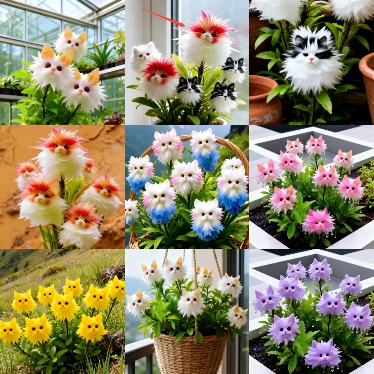 Enchant Your Garden! Magical Plants! Cat's Eye Dazzling Seeds ! – image 9