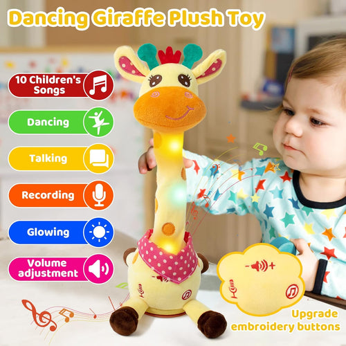 JoyJive – Interactive Musical Giraffe Toy Play & Learn – Rechargeable