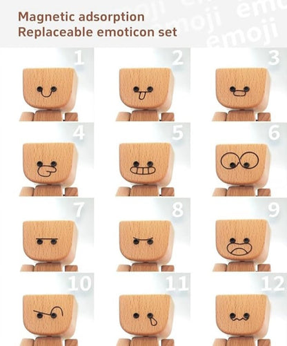WoodyBuddy | Cute Wooden Bobblehead Dashboard Decor – image 3
