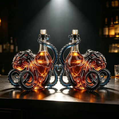 OctoSpirits – 3D Octopus Decorative Bottle – image 3