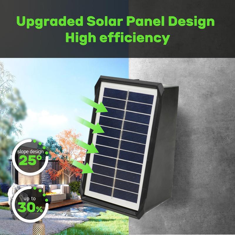 BrightRay – Outdoor 4 LED Solar Wall Lights – image 7