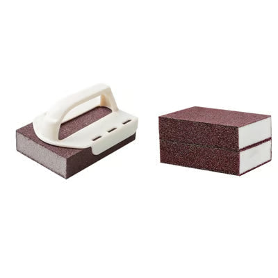 SparklePro | Multi-Surface Magic Cleaning Sponge – Handle (Beige) × 1 + Sponge × 3