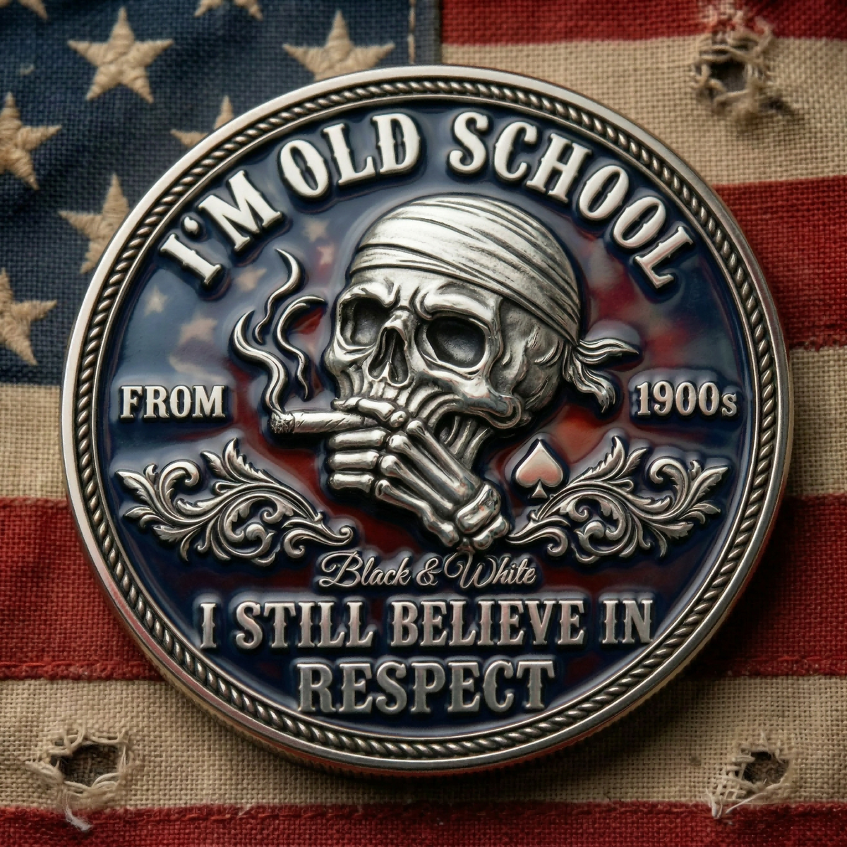 Respect & Guts – Legacy Challenge Coin – image 2